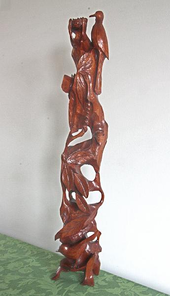 CE 38 -  Tree.jpg - "Tree" - by Colin Etherington  See following images for details of this carving. 
